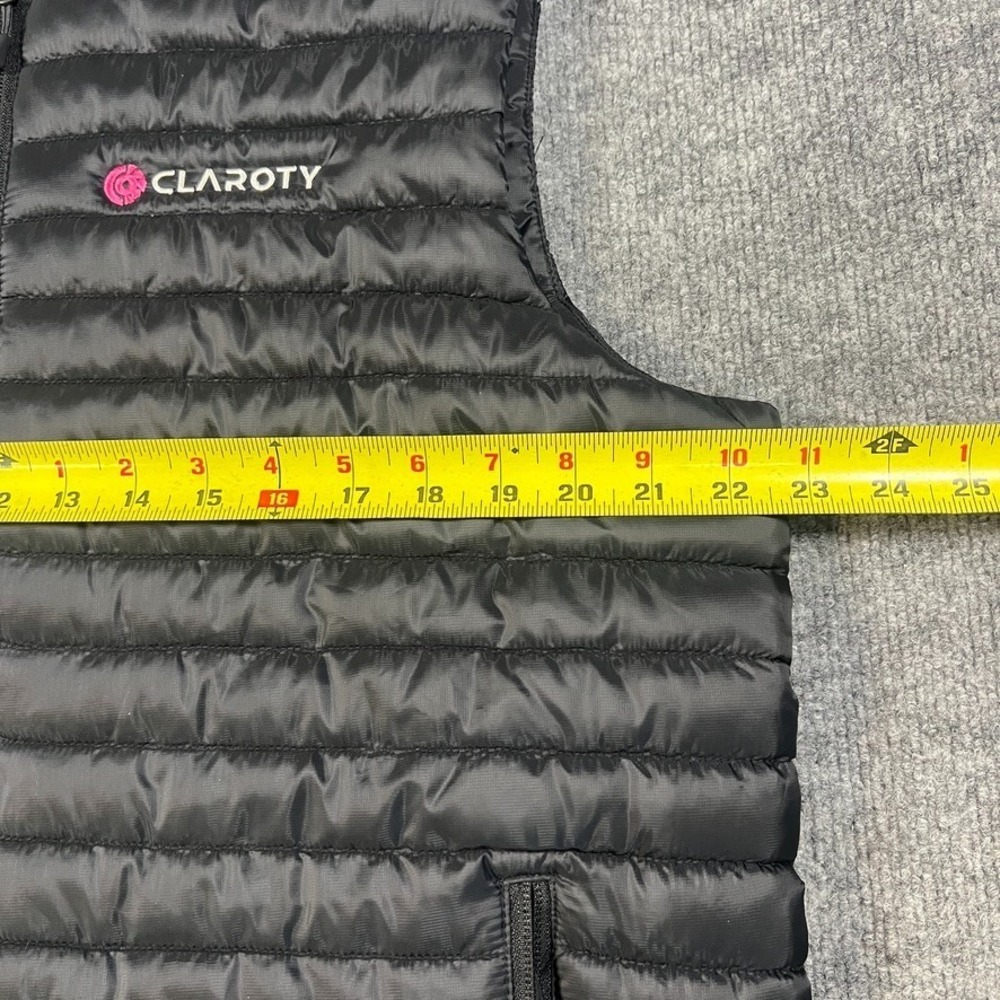 Eddie Bauer Men's L Packable‎ Puffer Vest Black Gorpcore Outdoor Zip Logo - Picture 5 of 8
